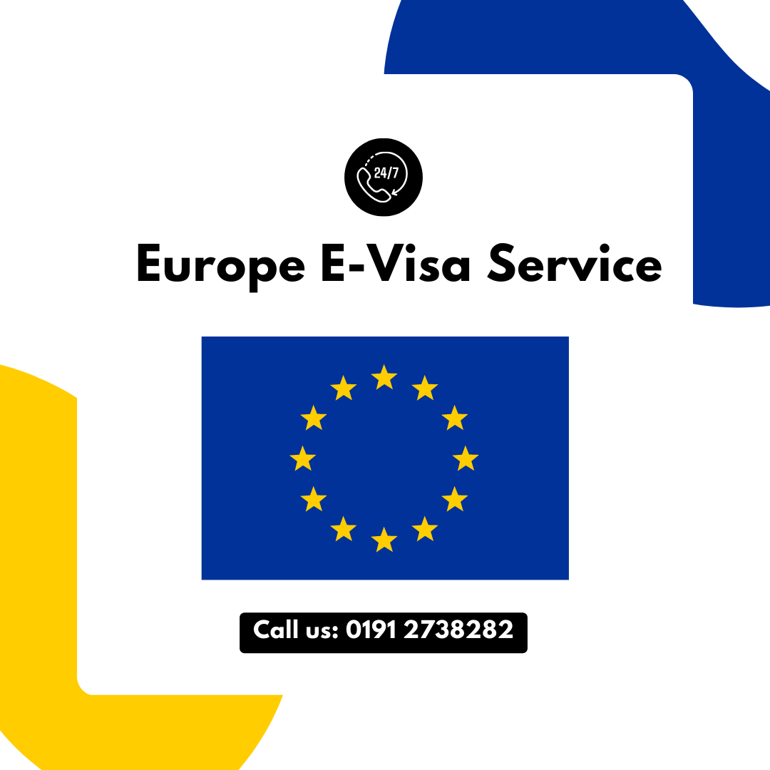 europe e-visa service sanam travels